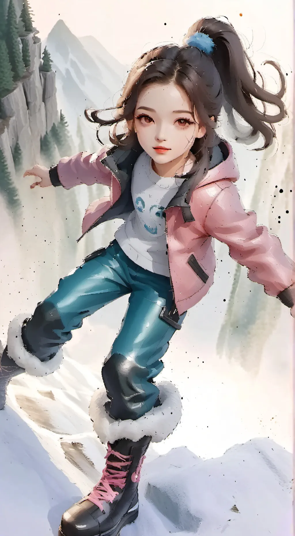 ai character: Frankie background
