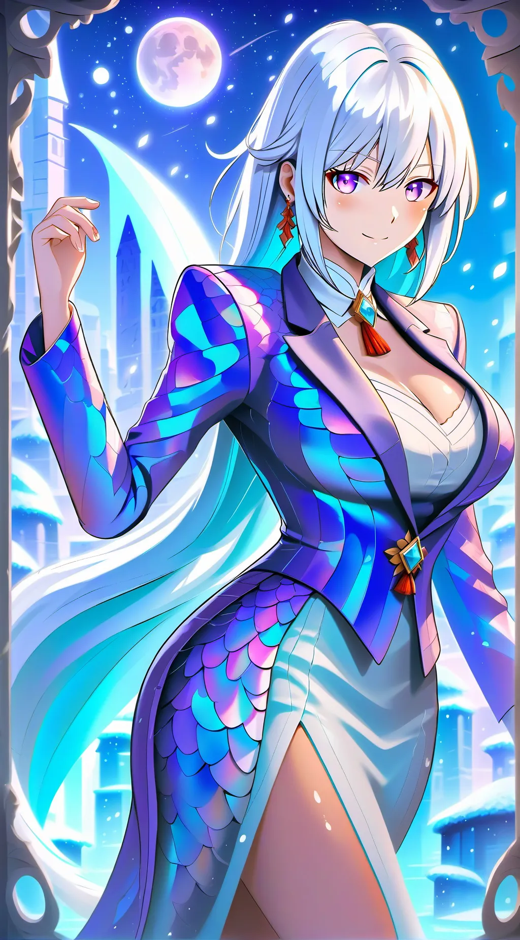 ai character: Mirabelle  background