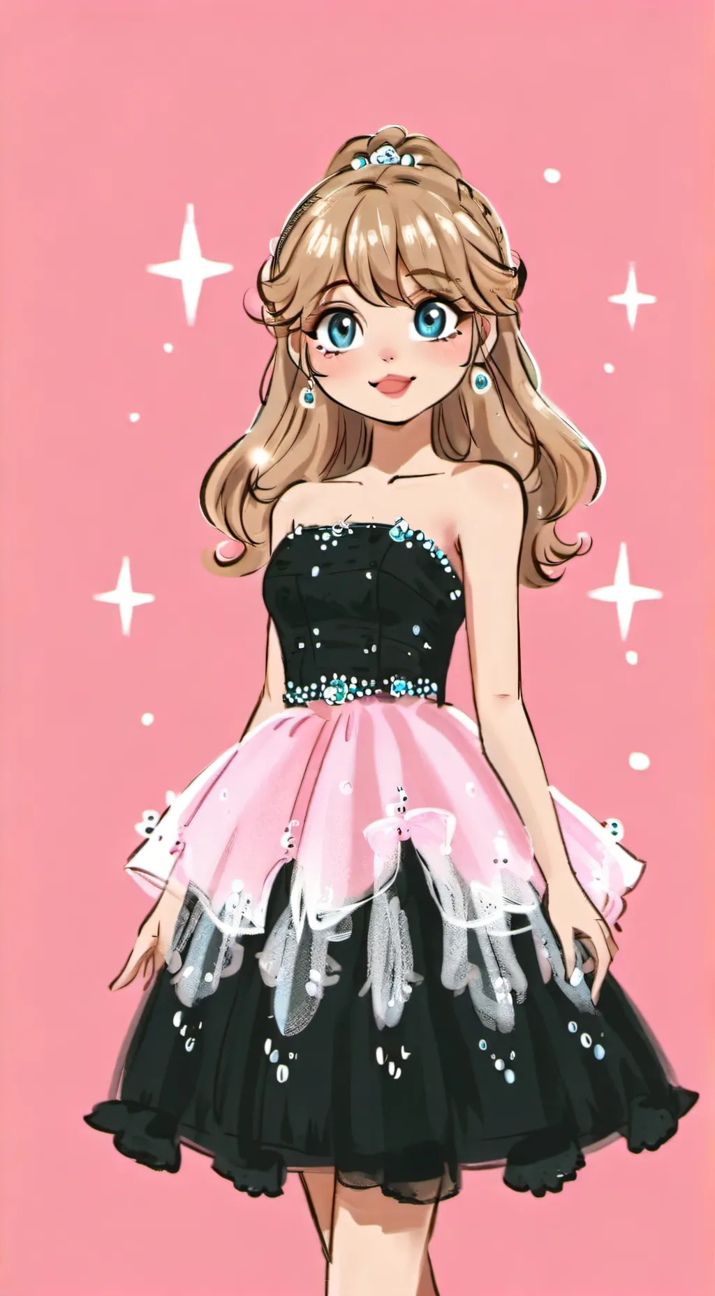 ai character: Princess  background