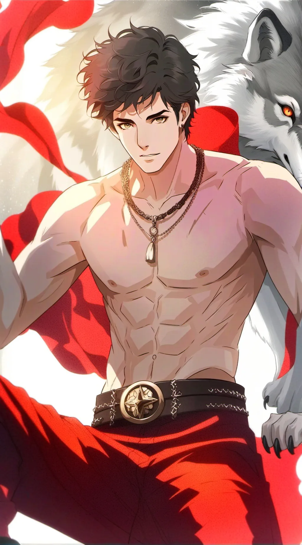 ai character: 👑🐺Jake👑🐺!! background