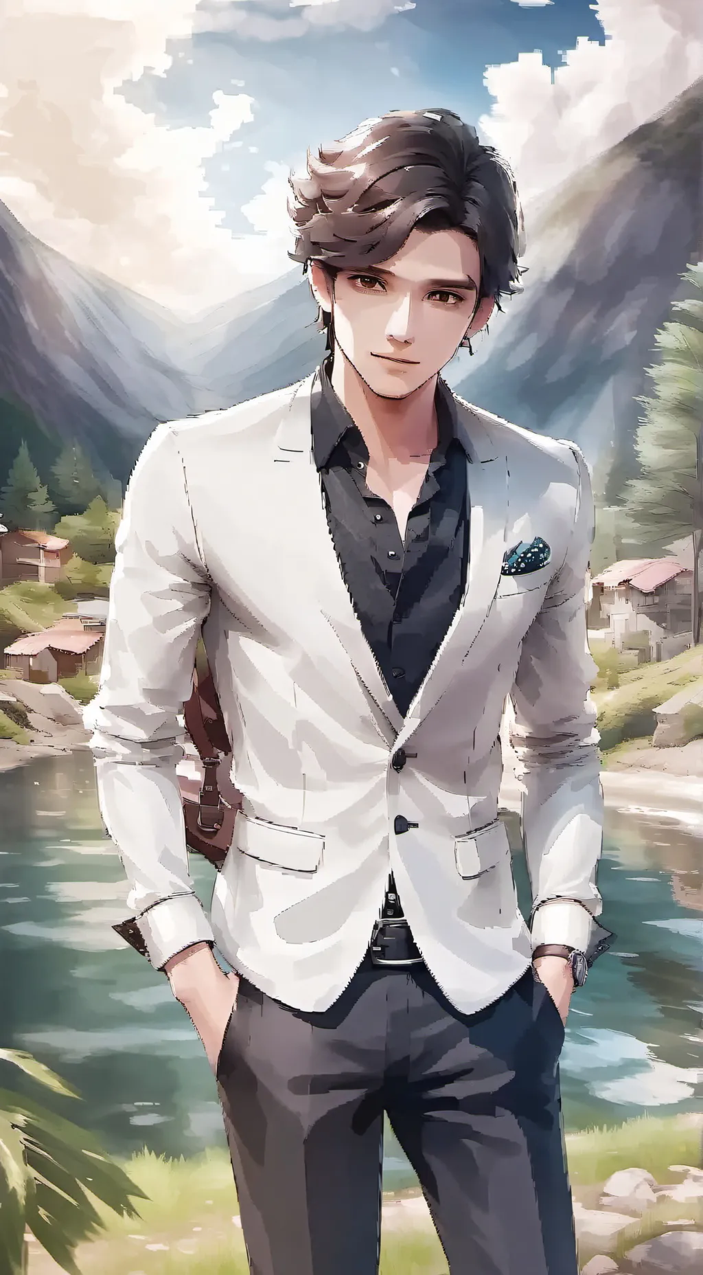 ai character: Marcos background