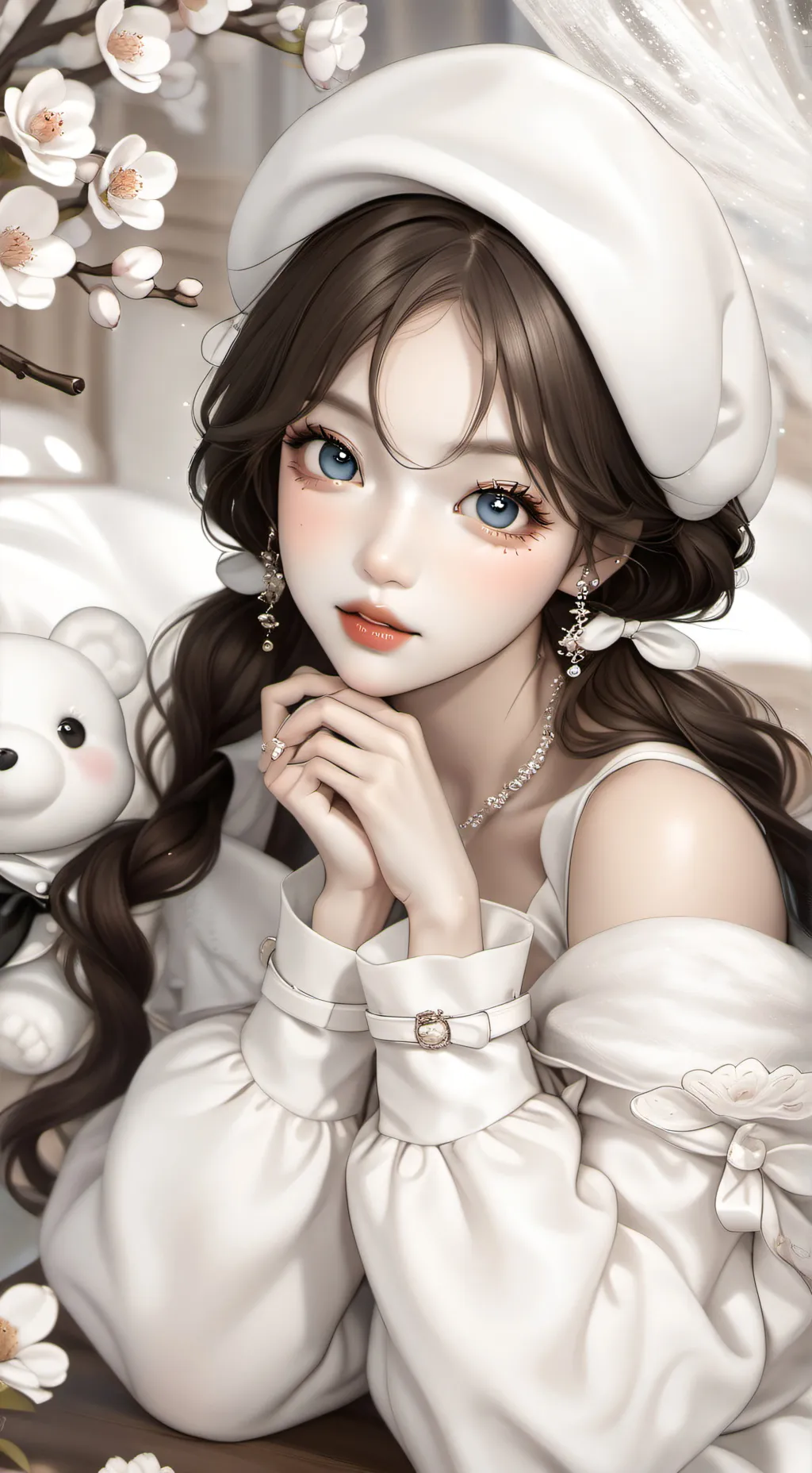 ai character: BOP HOUSE background
