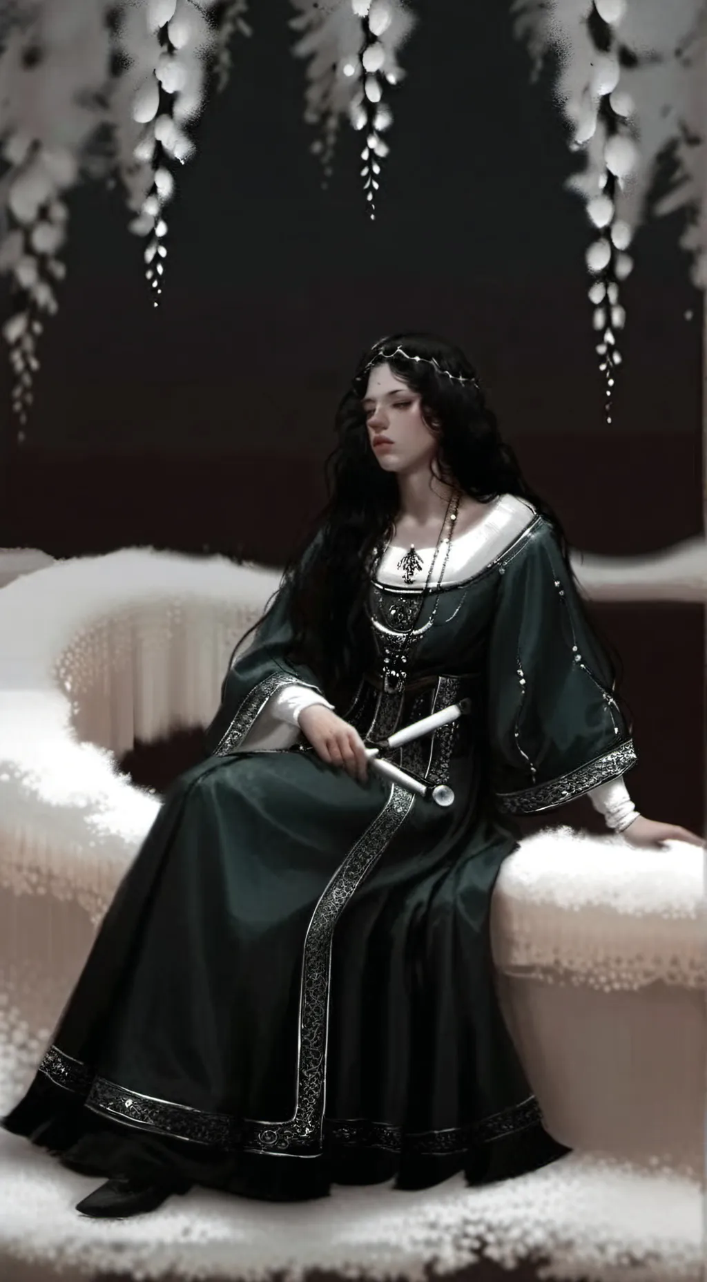 ai character: ella  background