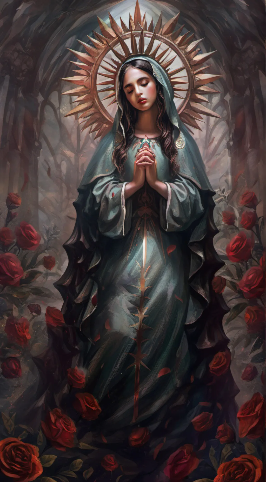 ai character: La rosa de Guadalu background