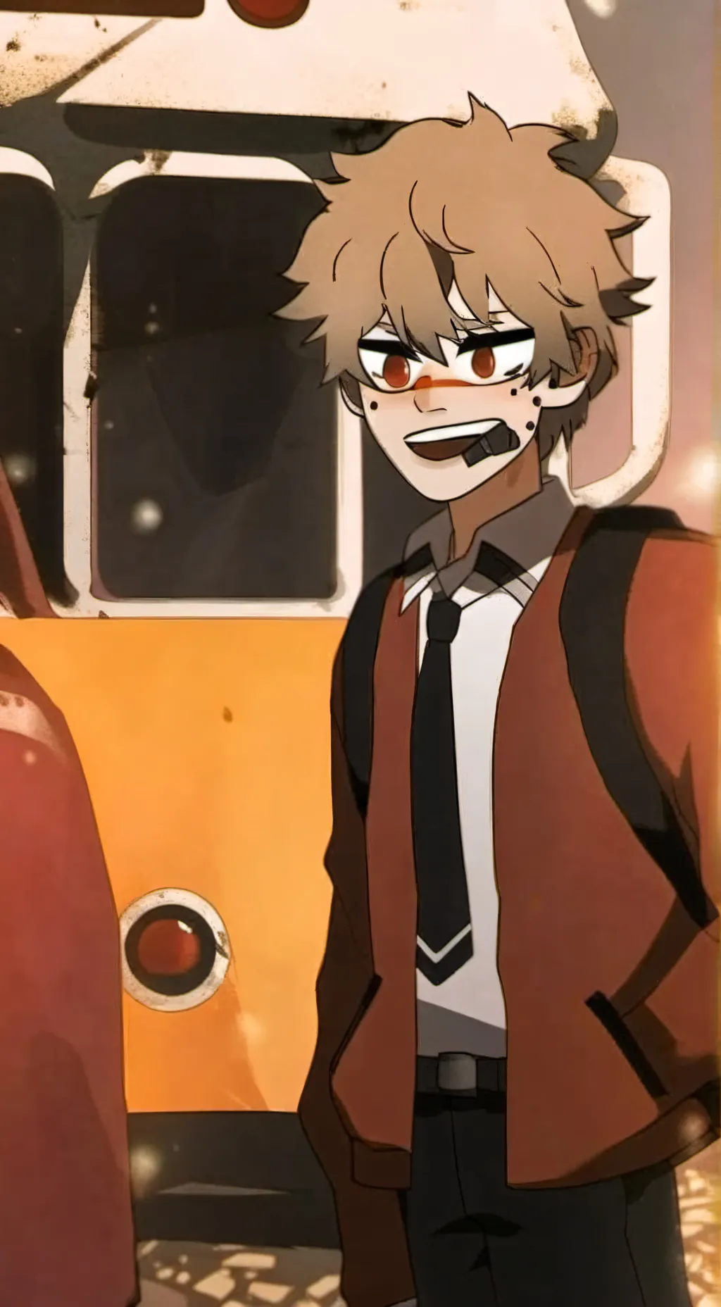 ai character: SBG drama(againn!) background