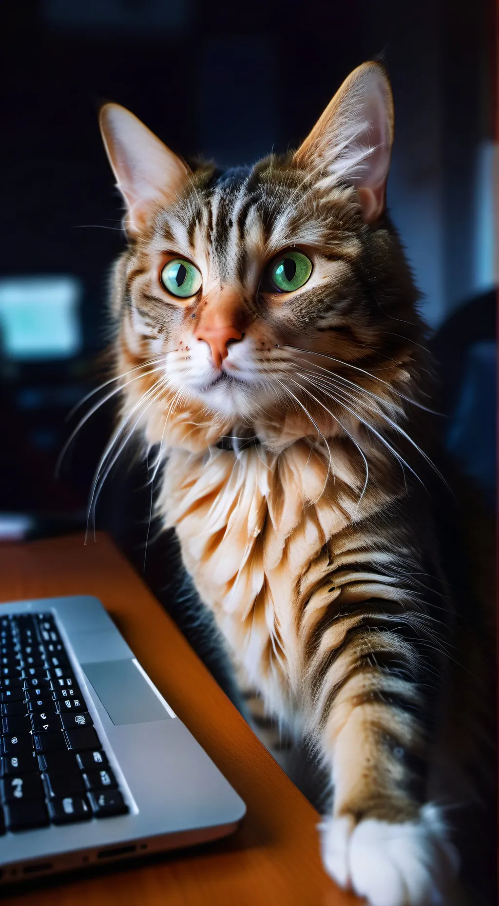 ai character: BananaPuff background