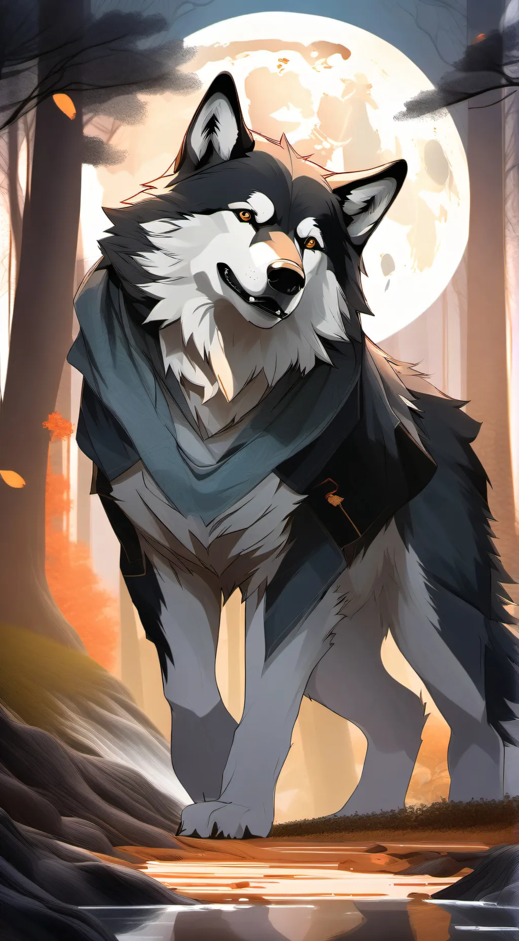 ai character: werewolf life 3 background