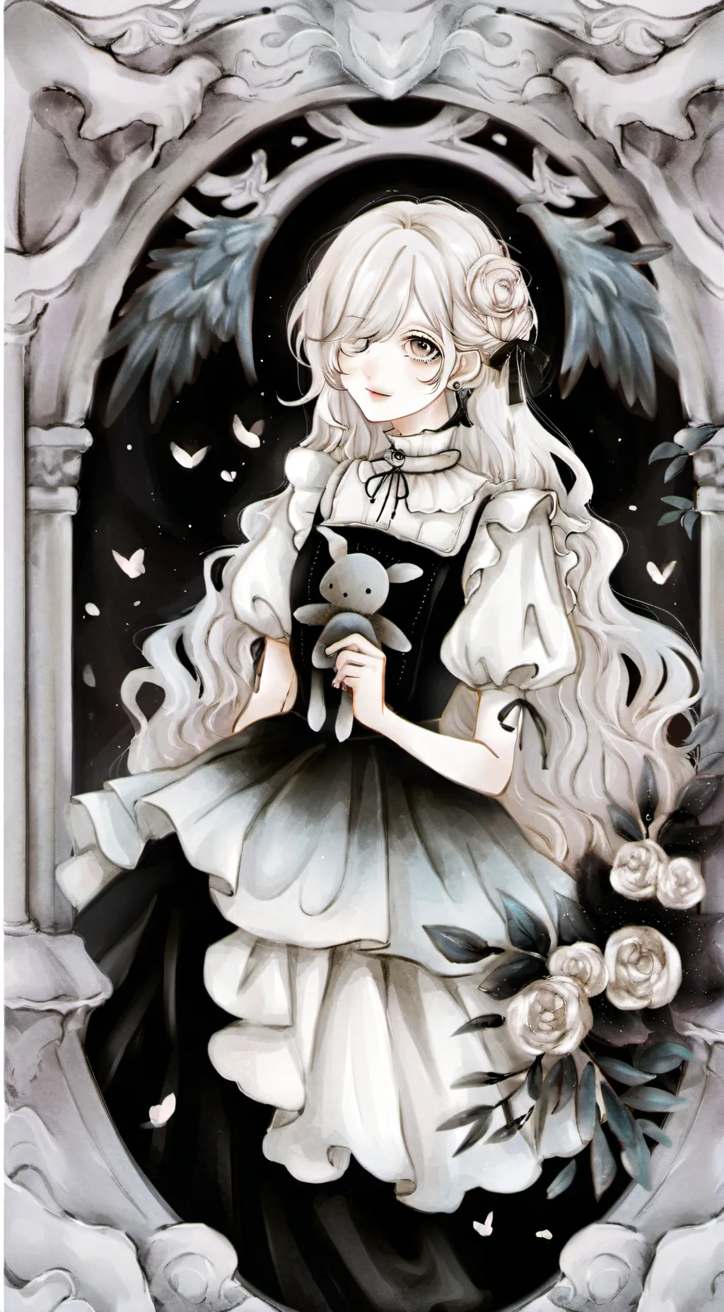 ai character: sprunki 2p?  background