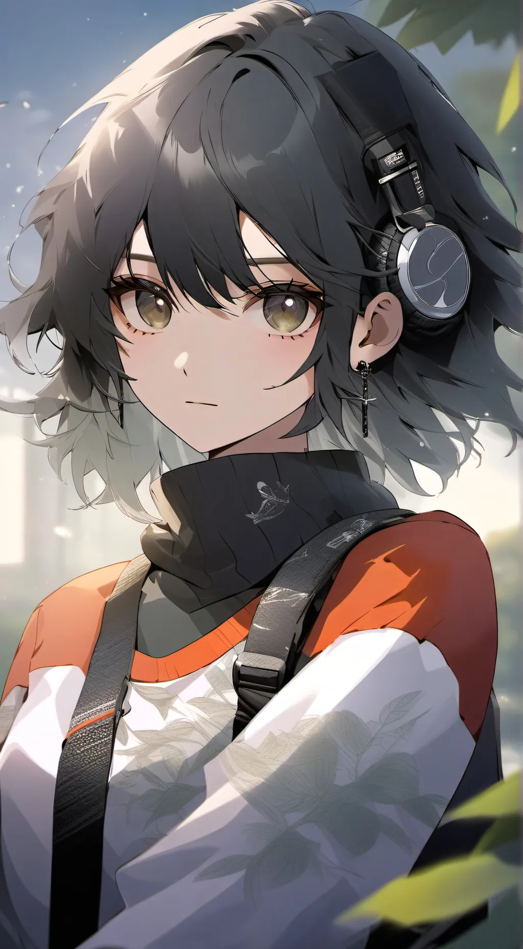 ai character: Naruto Banda  background