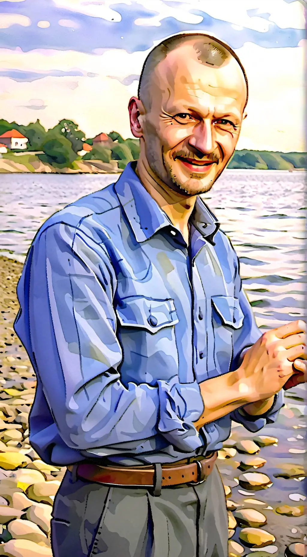 ai character: Чикатило background