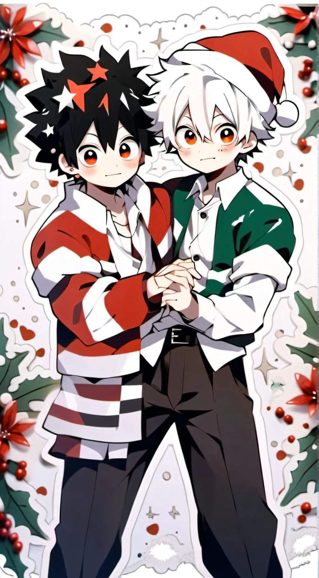 ai character: bakugou has KIDS!? background