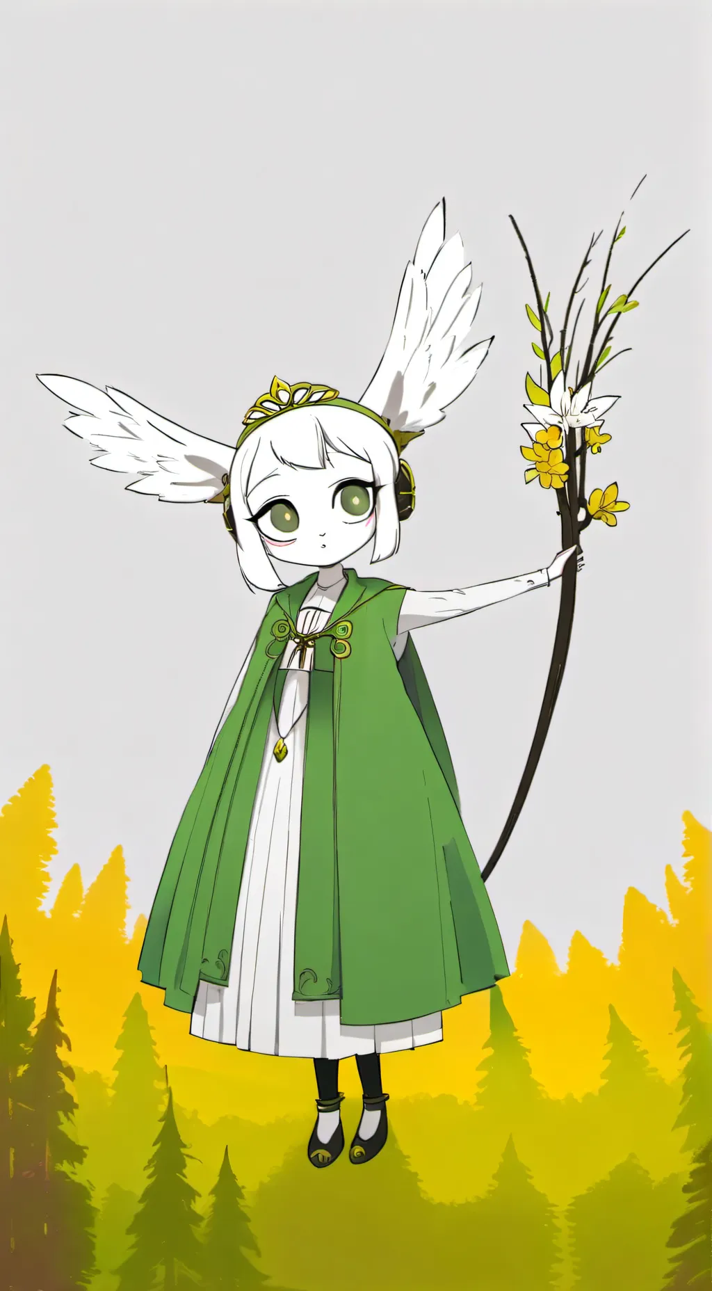 ai character: 마리아! background