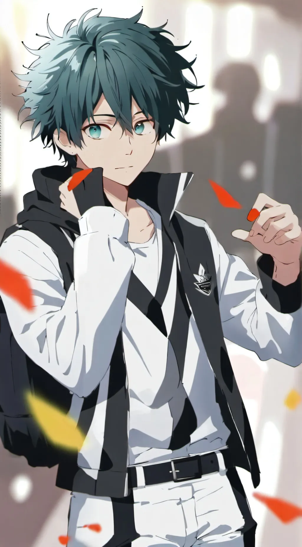 ai character: Deku background
