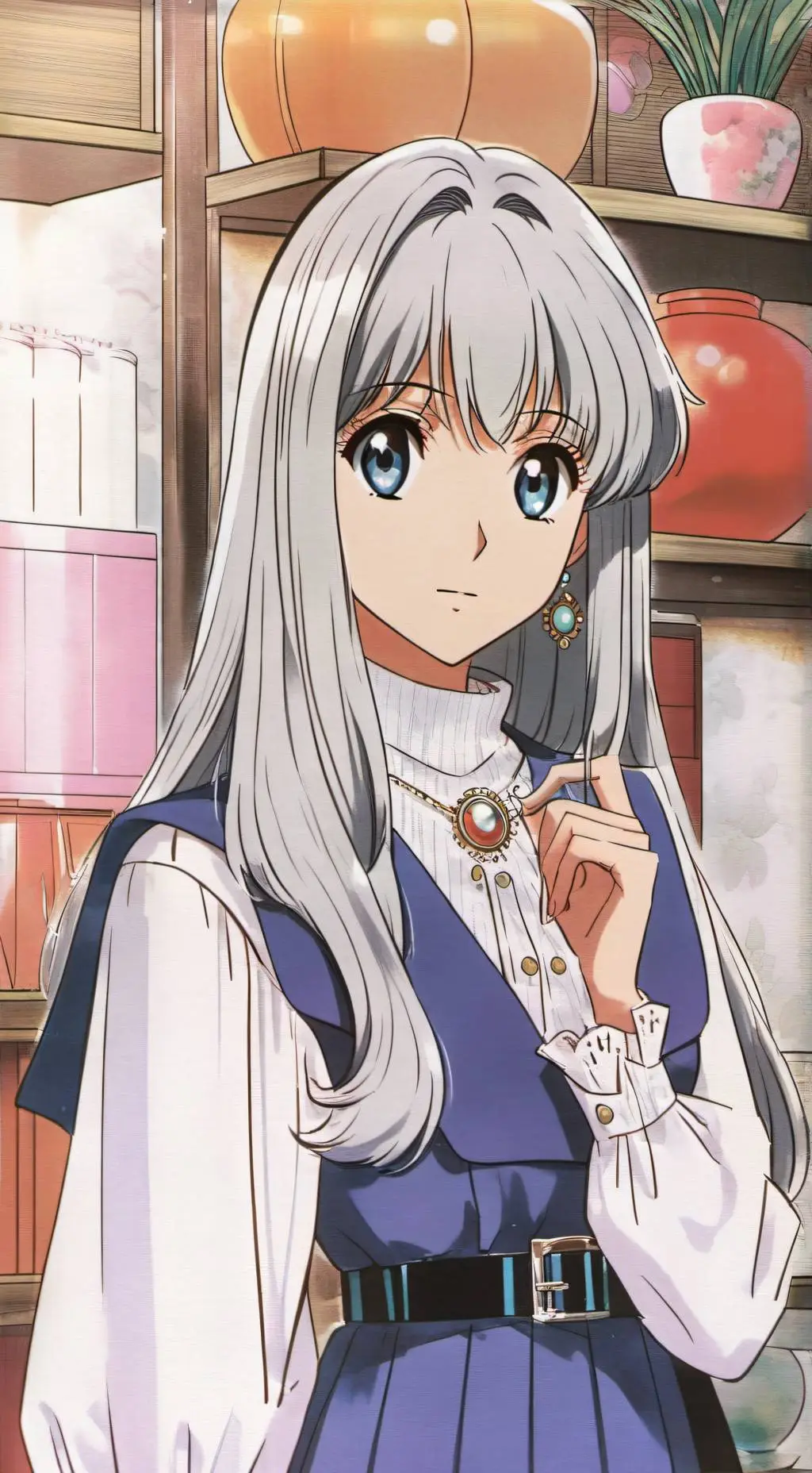 ai character: maria background