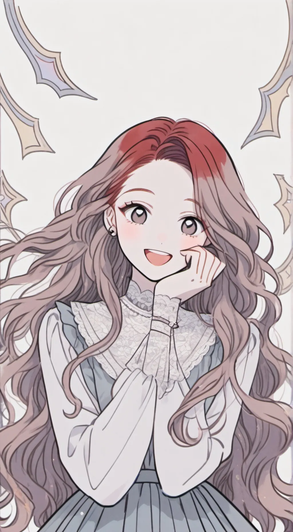 ai character: luna background