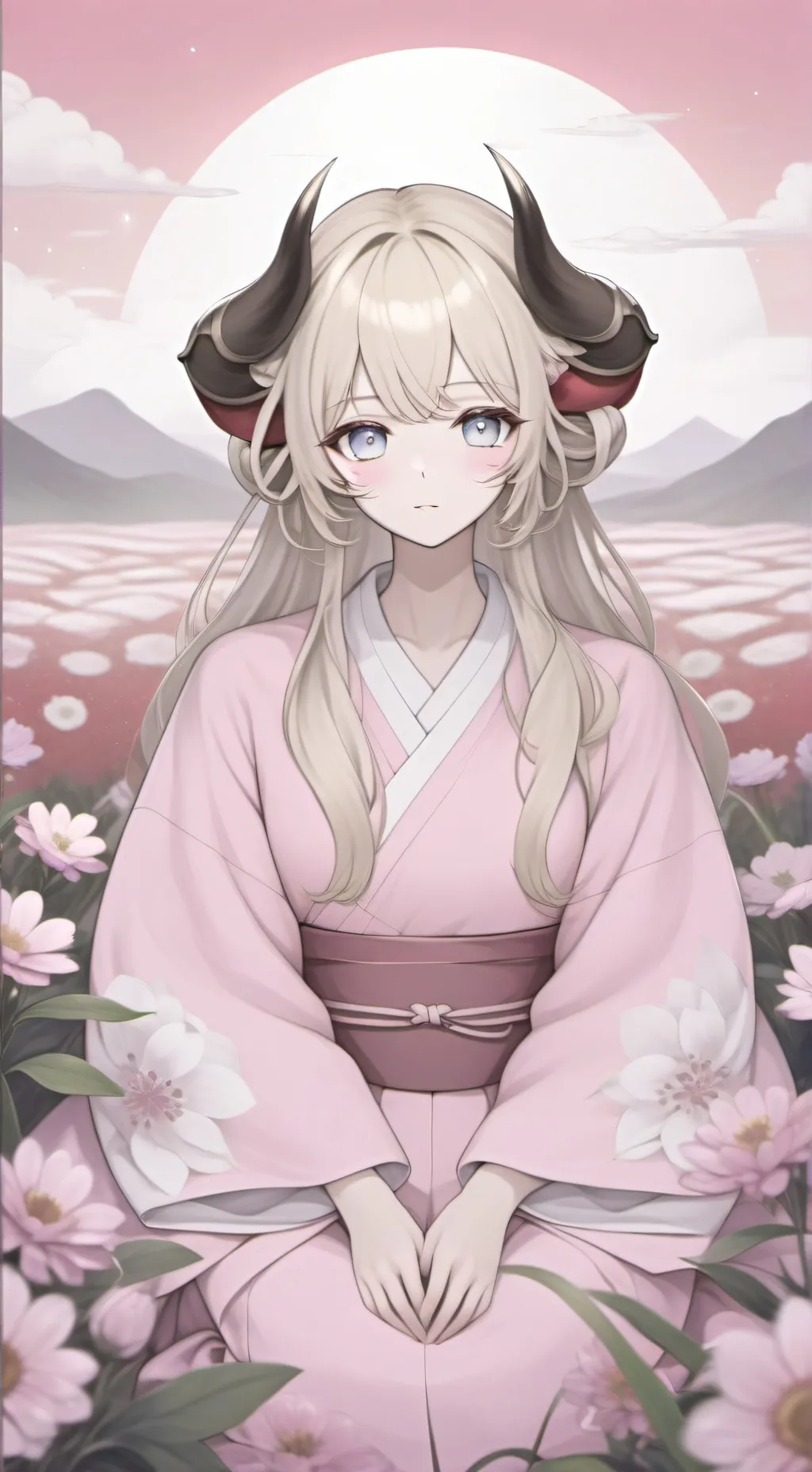 ai character: you and tanjiro  background