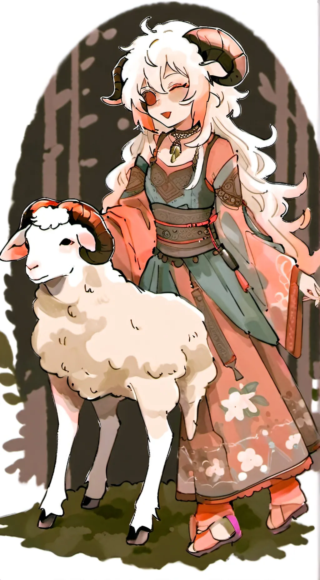 ai character: Mitzuki background