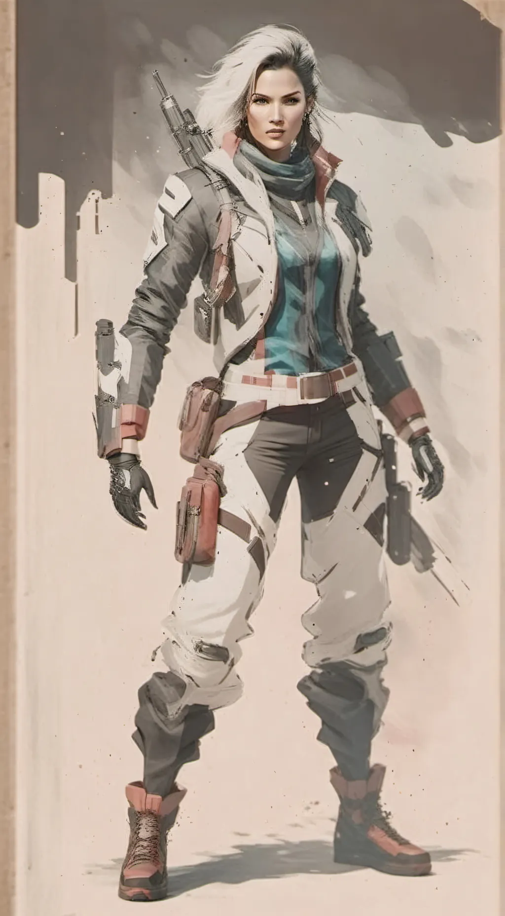 ai character: Leonarda background