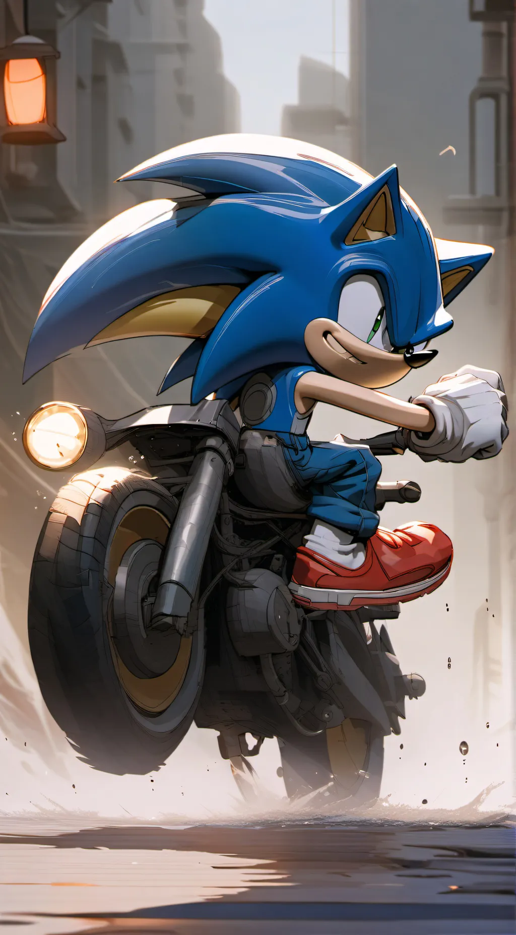 ai character: Sonic!! (Again) background