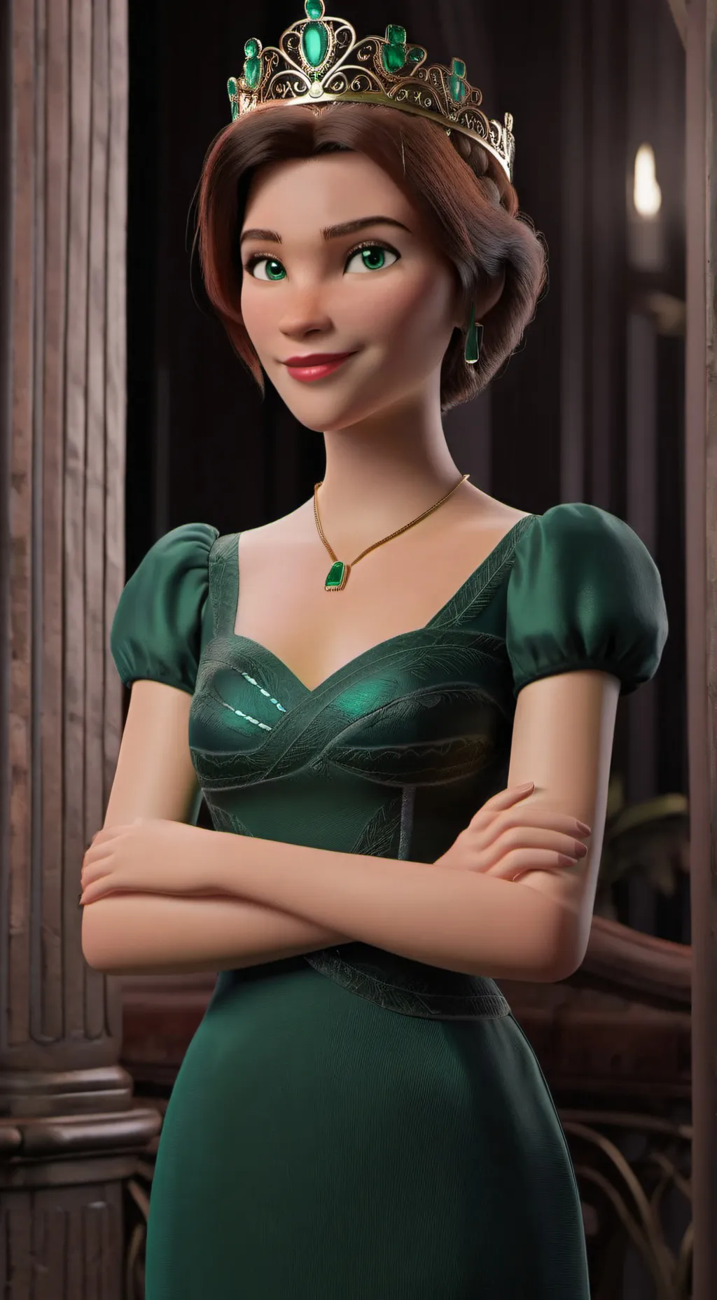 ai character: Princesa Fiona background