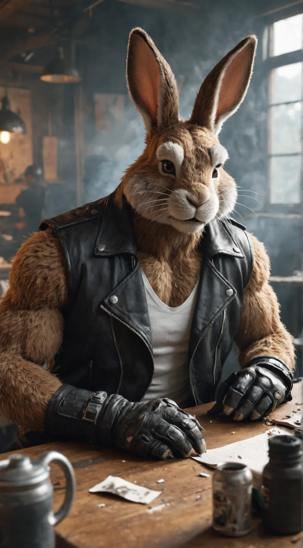 ai character: Carl Norton  background