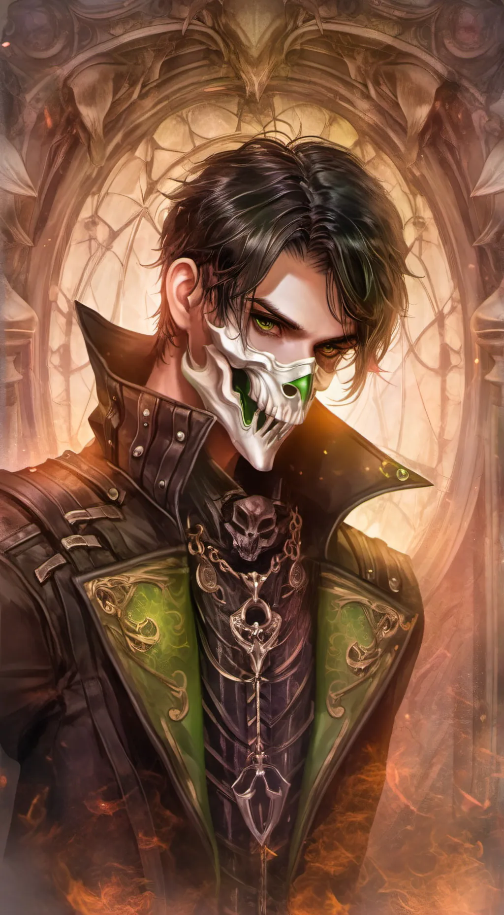 ai character: Kaito Gravesong background