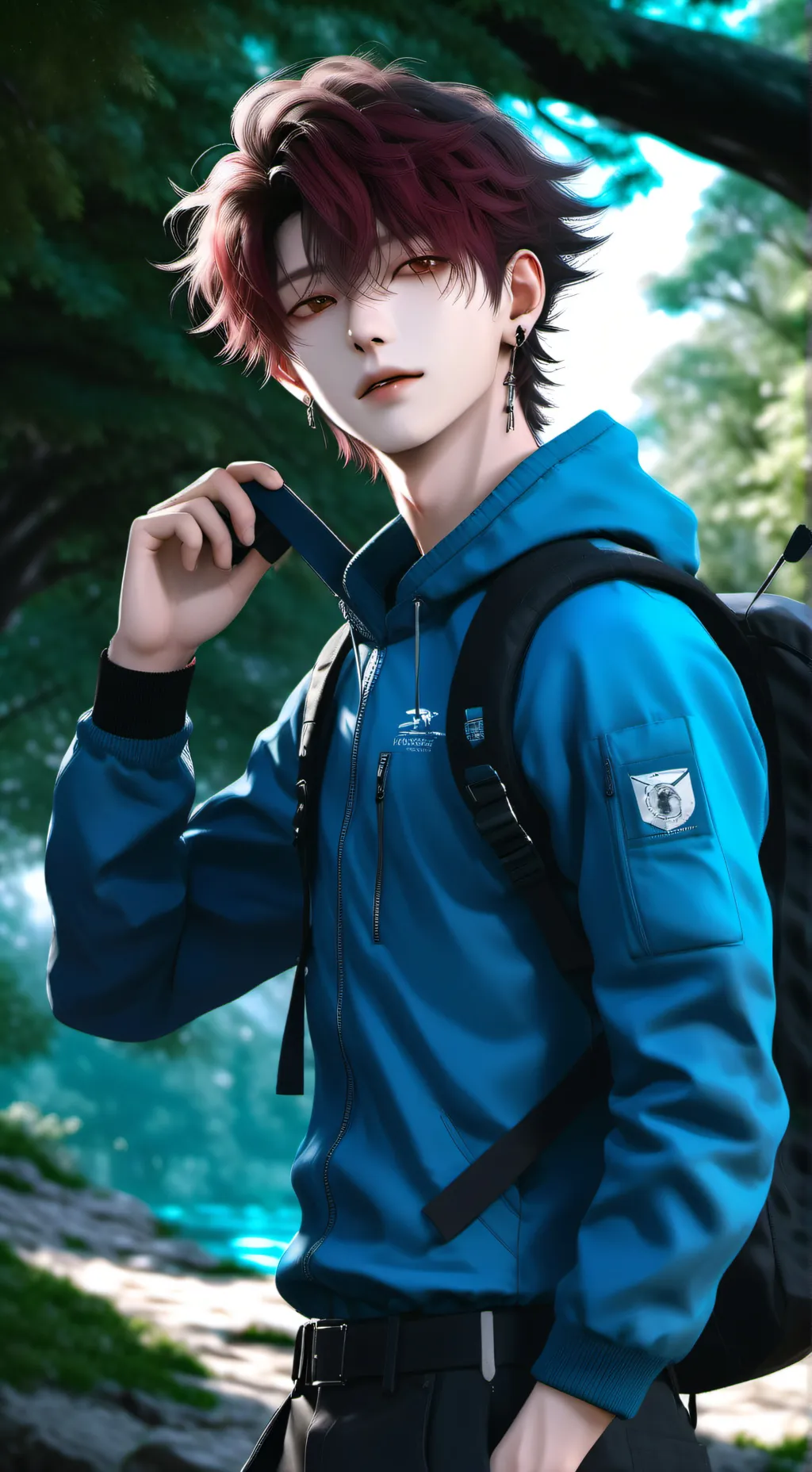ai character: ryo background