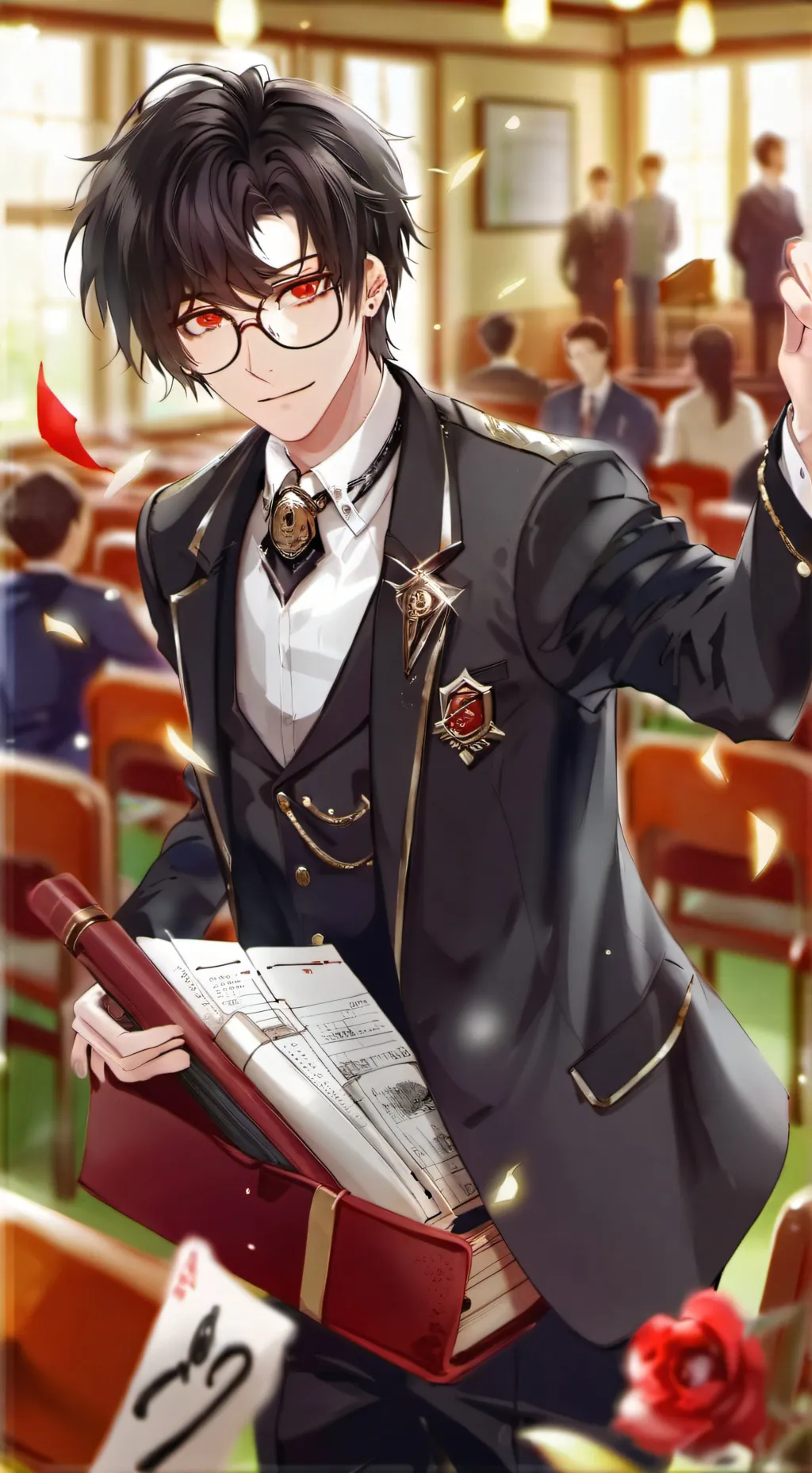 ai character: mha background