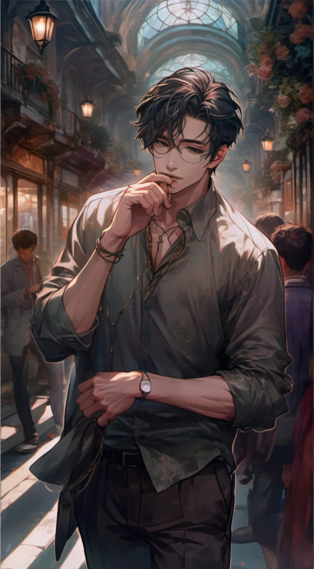 ai character: 靖宇 background