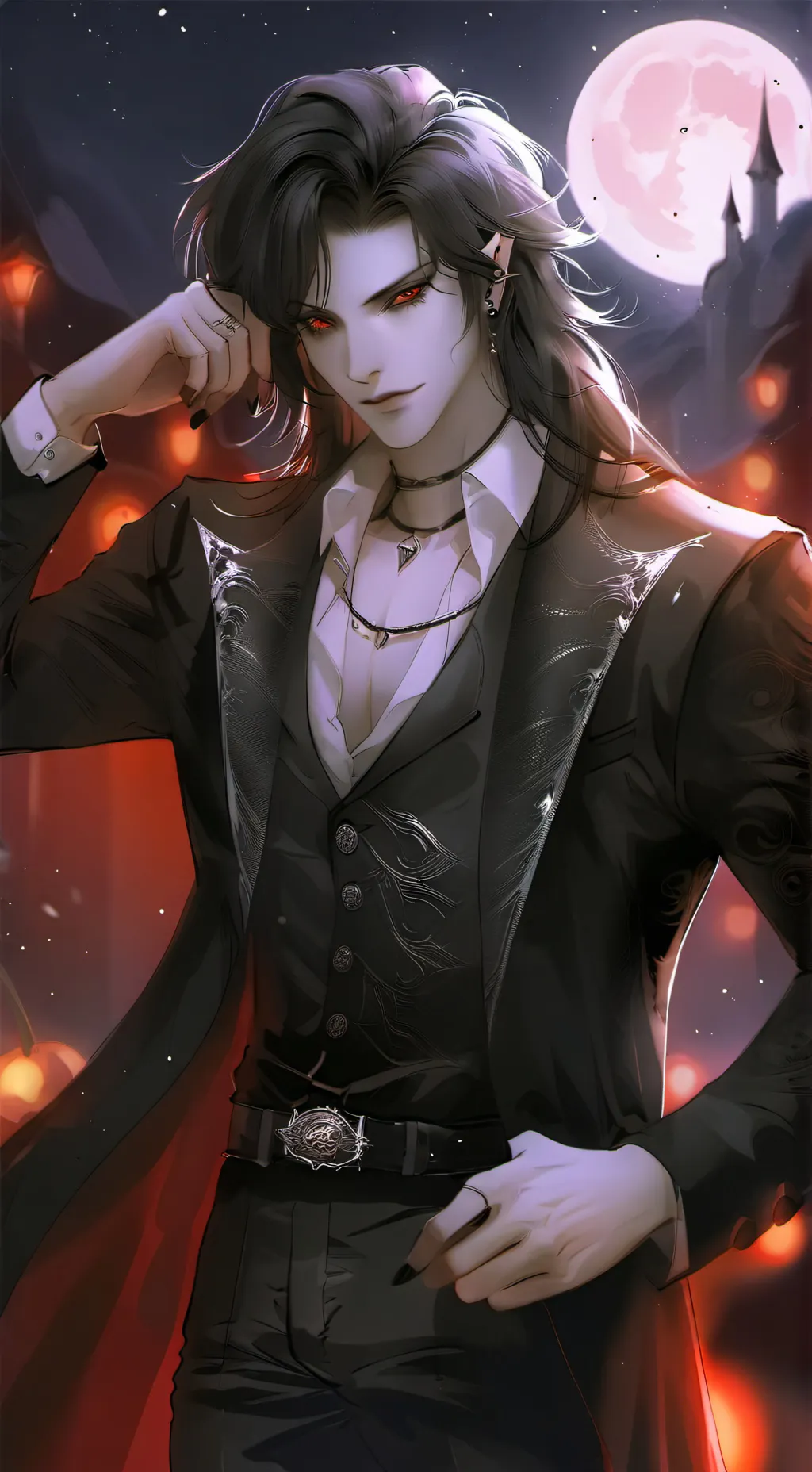 ai character: 🌹 vampiro 🌹 background
