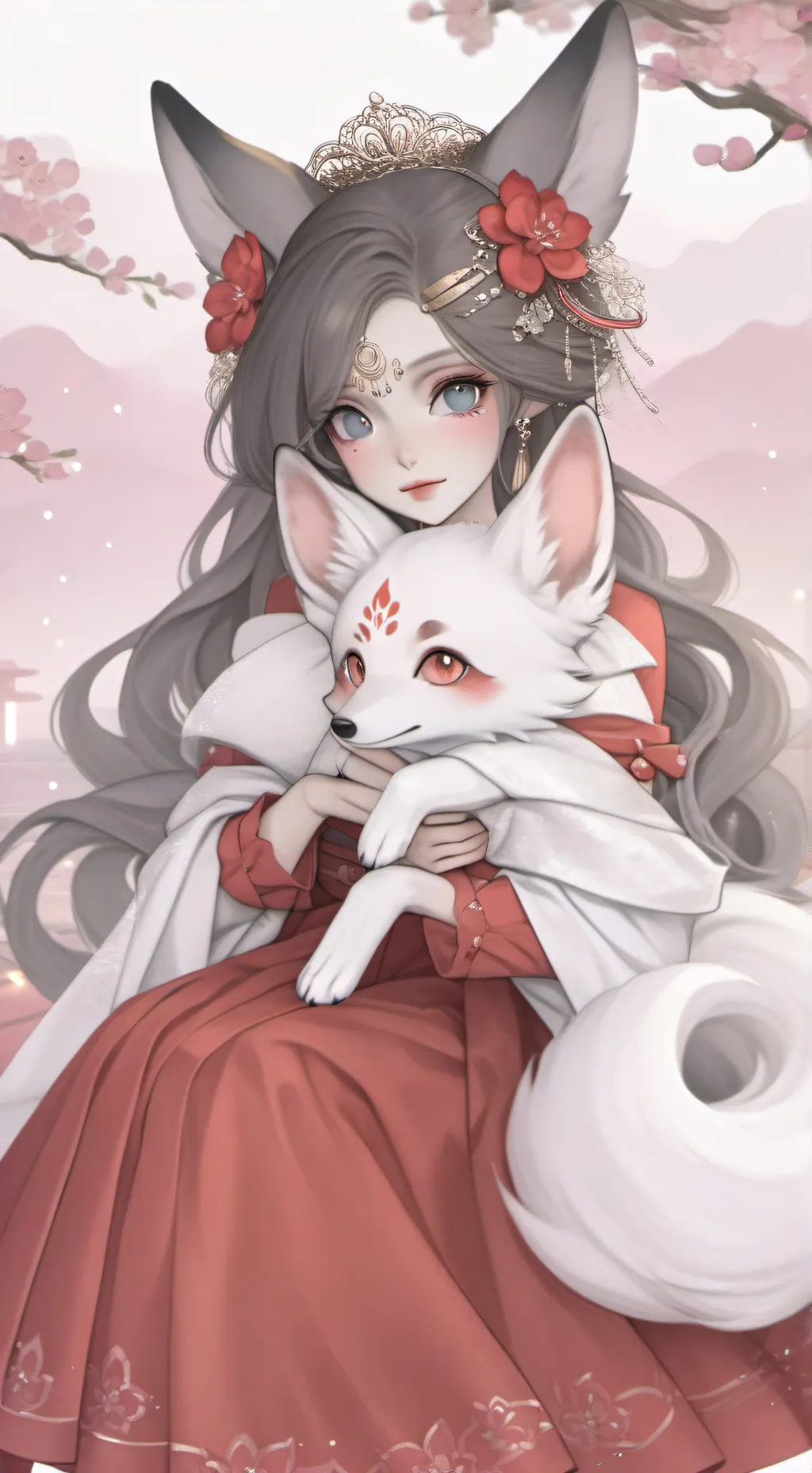 ai character: Lily  background