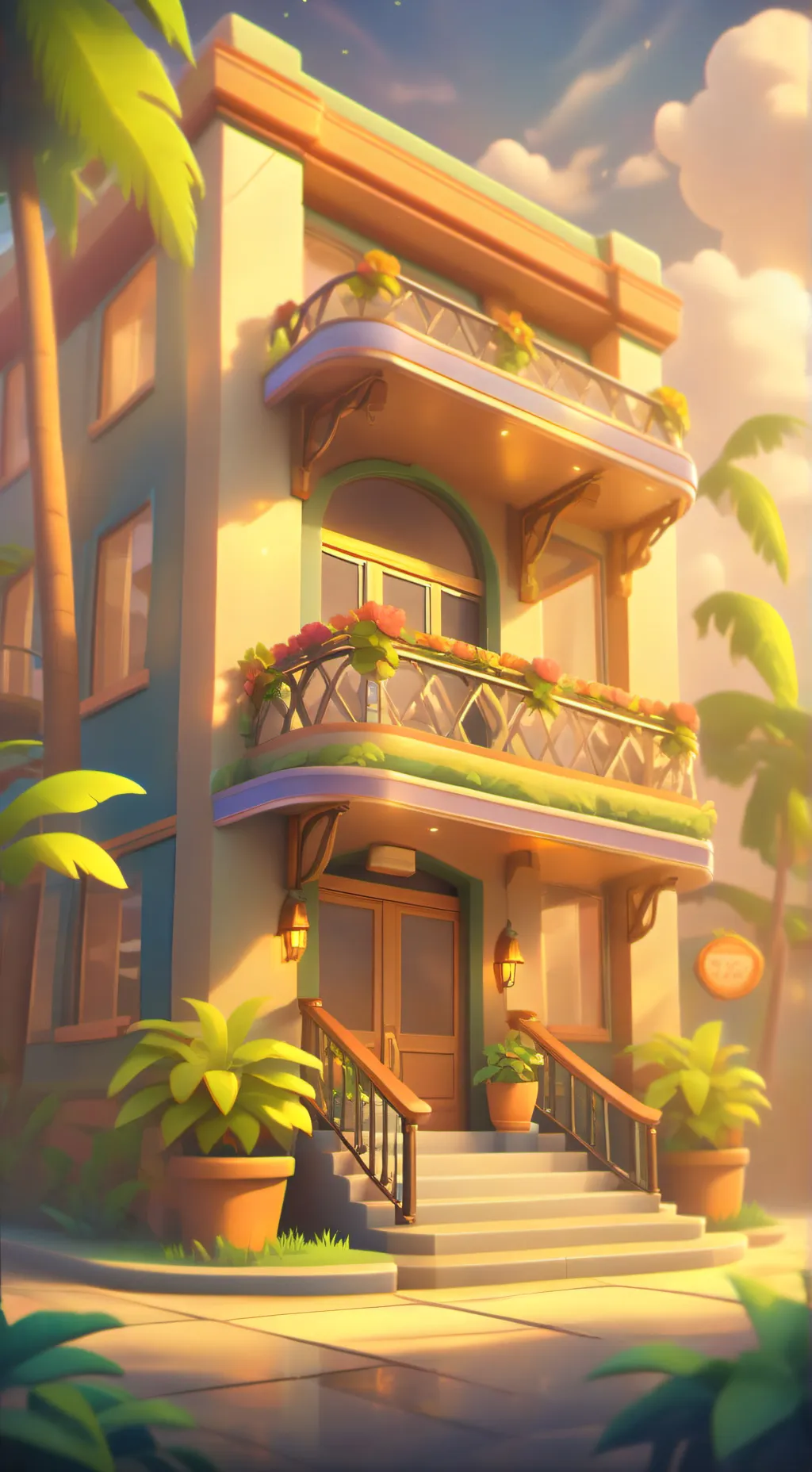 ai character: Doors background