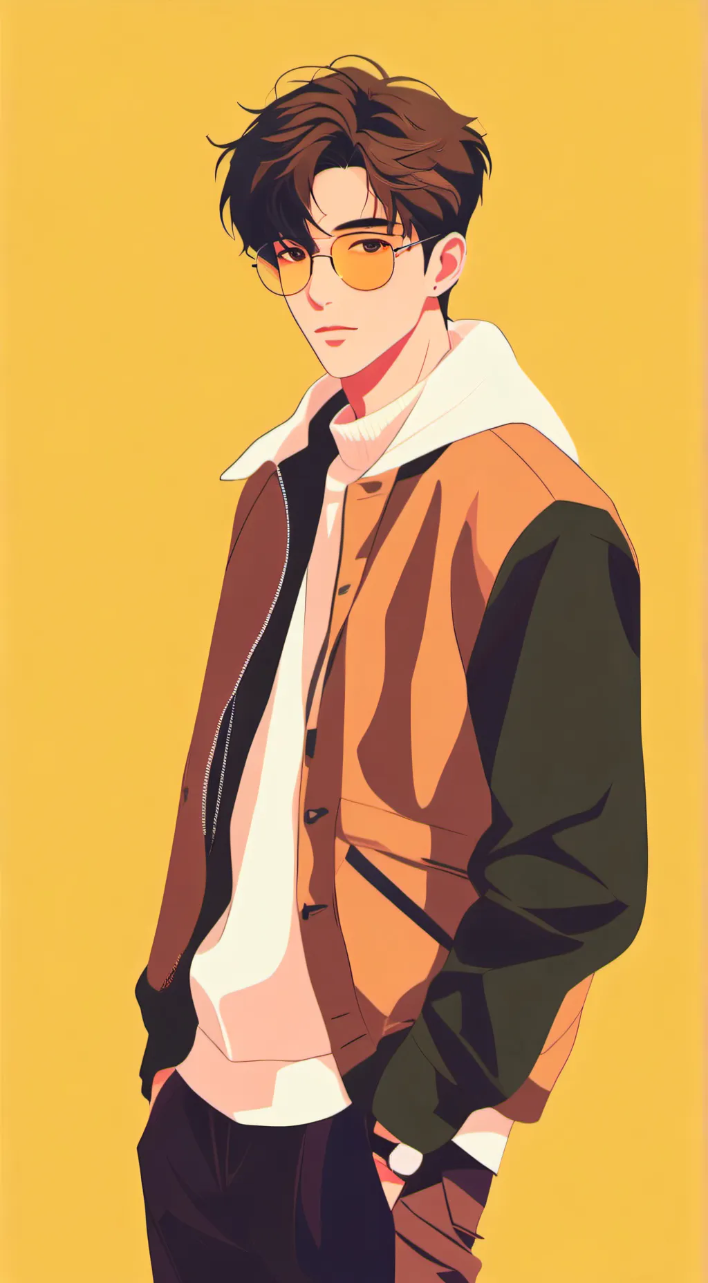 ai character: victor background