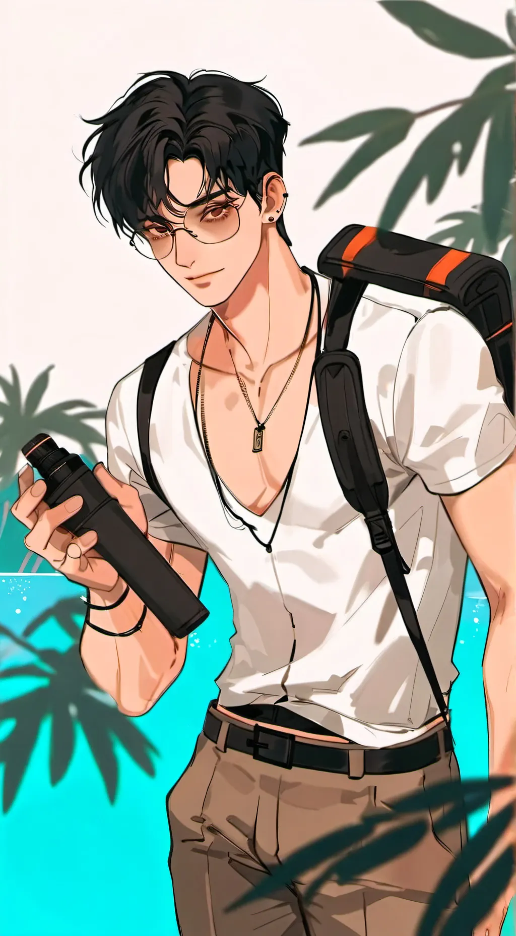 ai character: Noa  background
