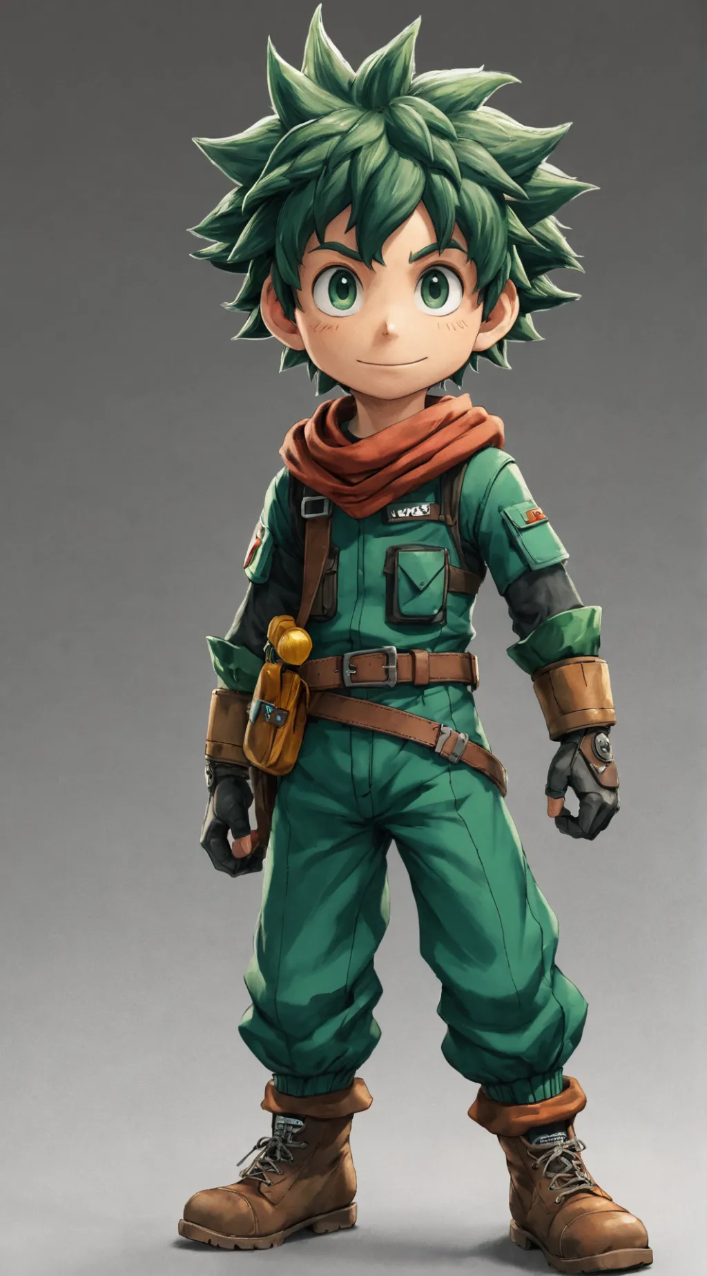 ai character: deku background