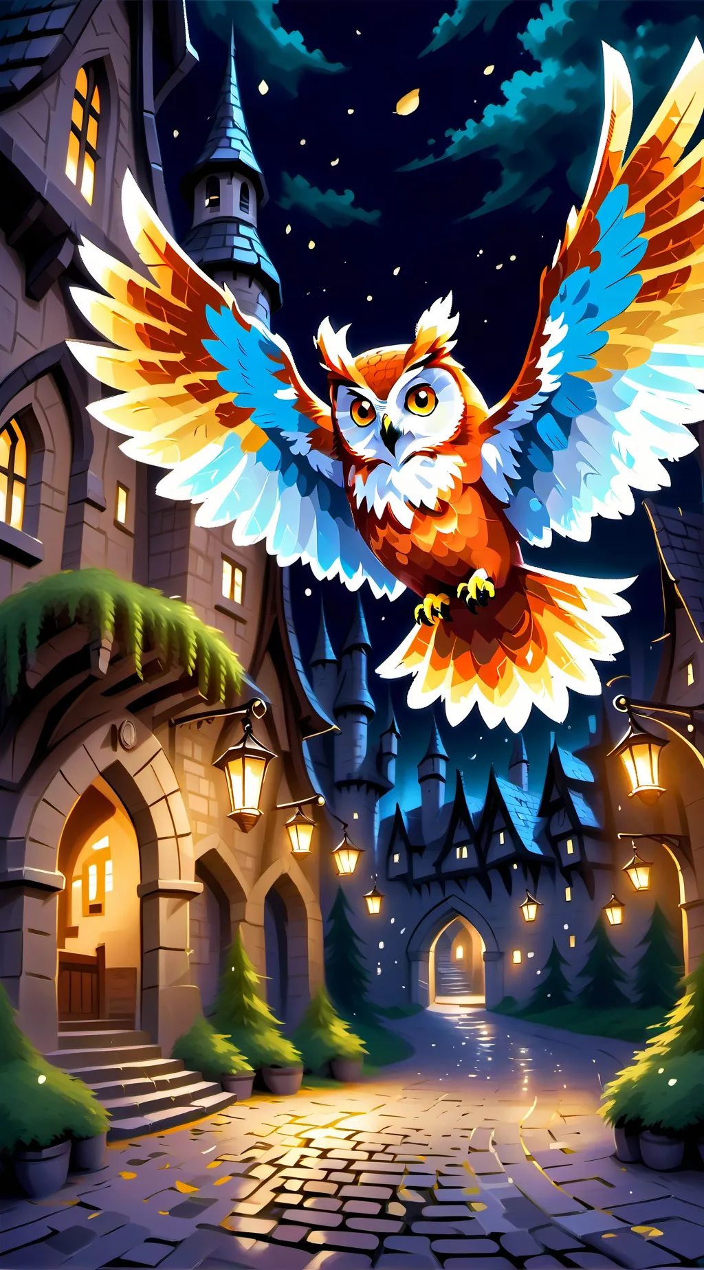 ai character: ✨️Hogwarts🏰 background