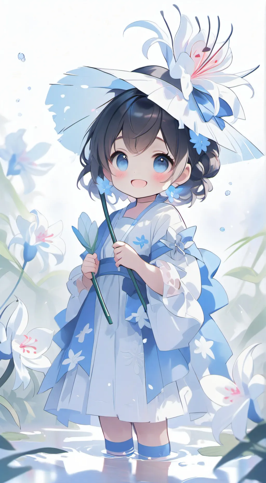 ai character: Demon slayer 🌷 background