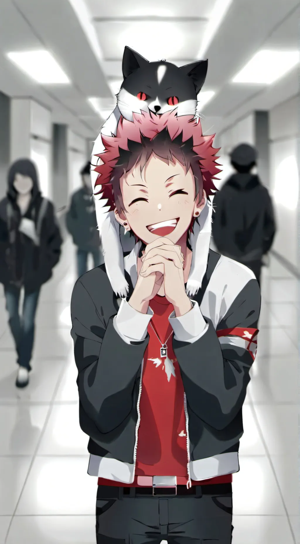 ai character: kirishima background