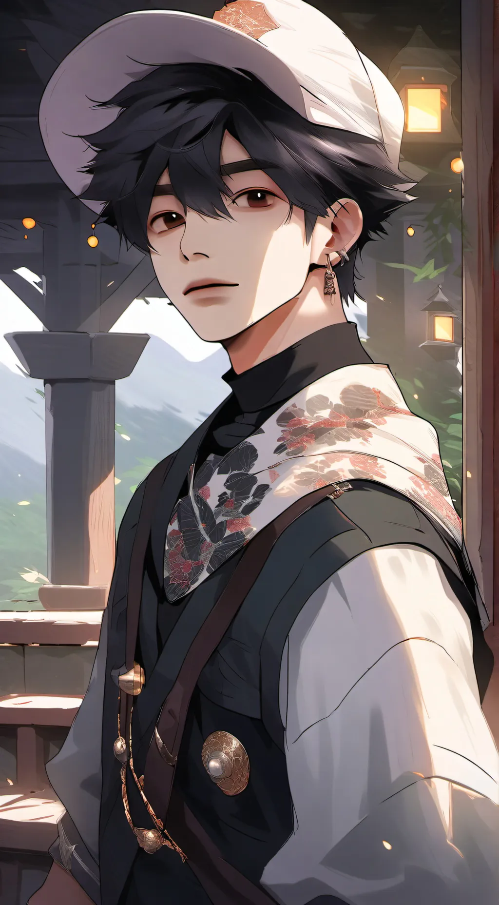 ai character: simon background