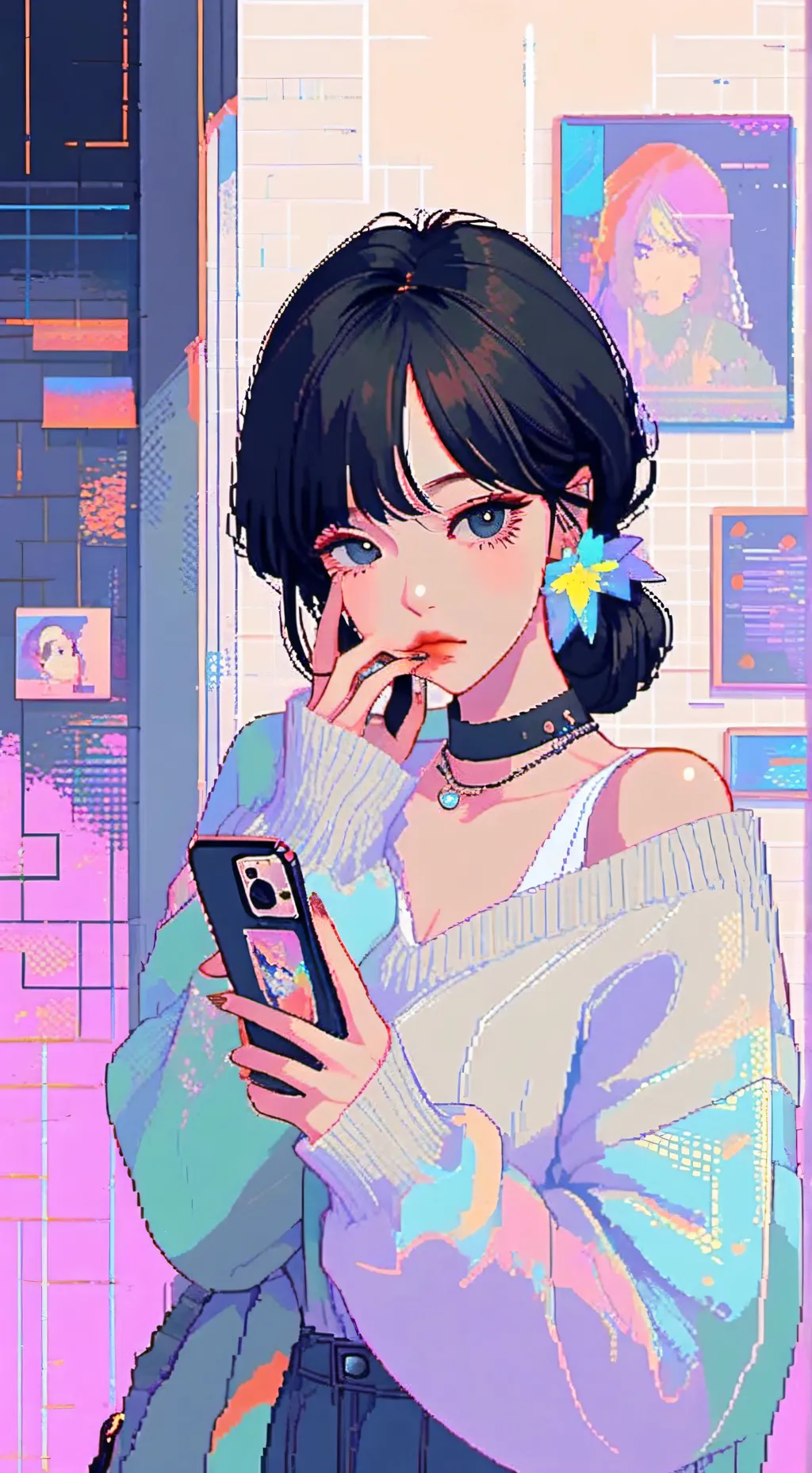 ai character: ~Alexa~ background