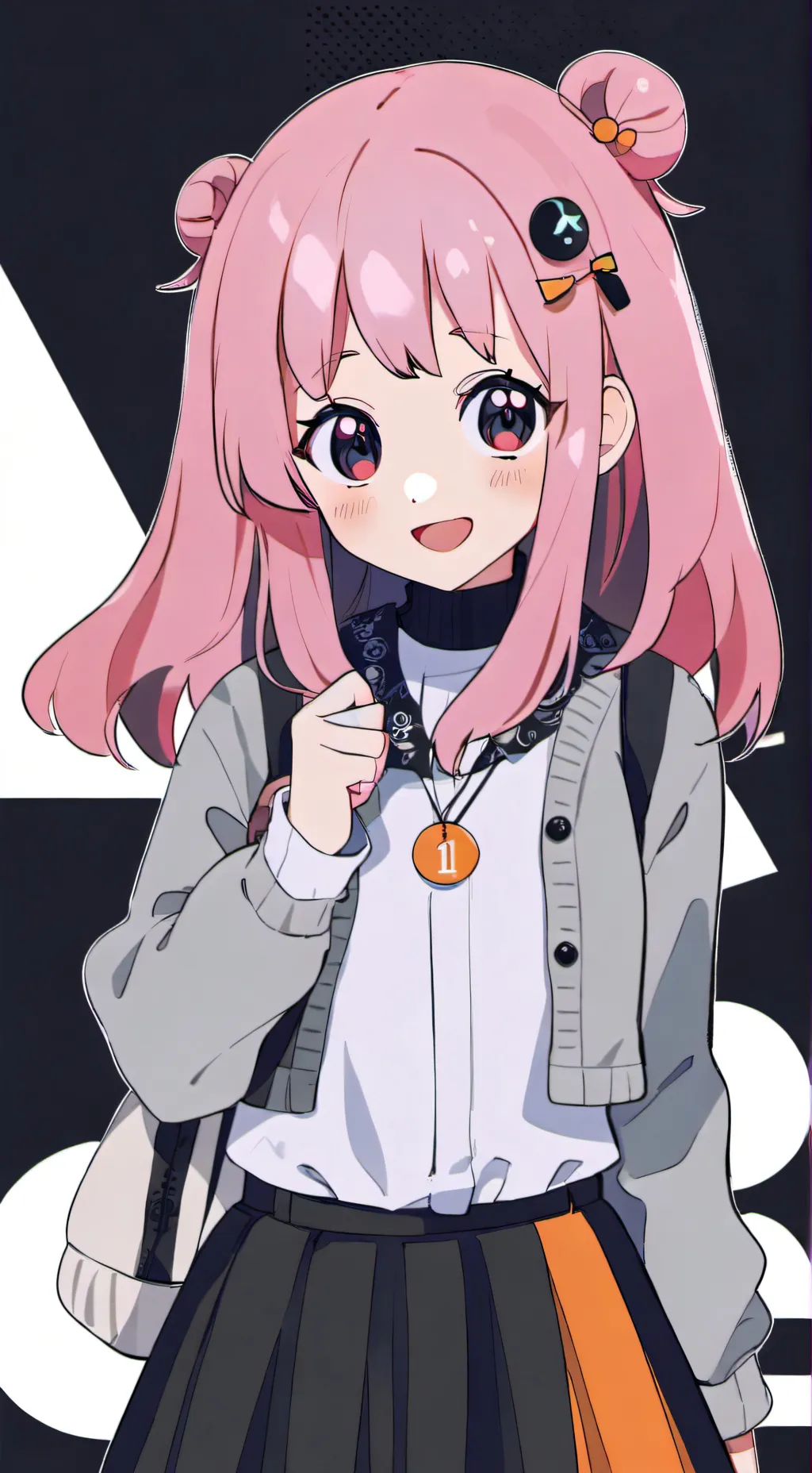 ai character: Komugi inukai background