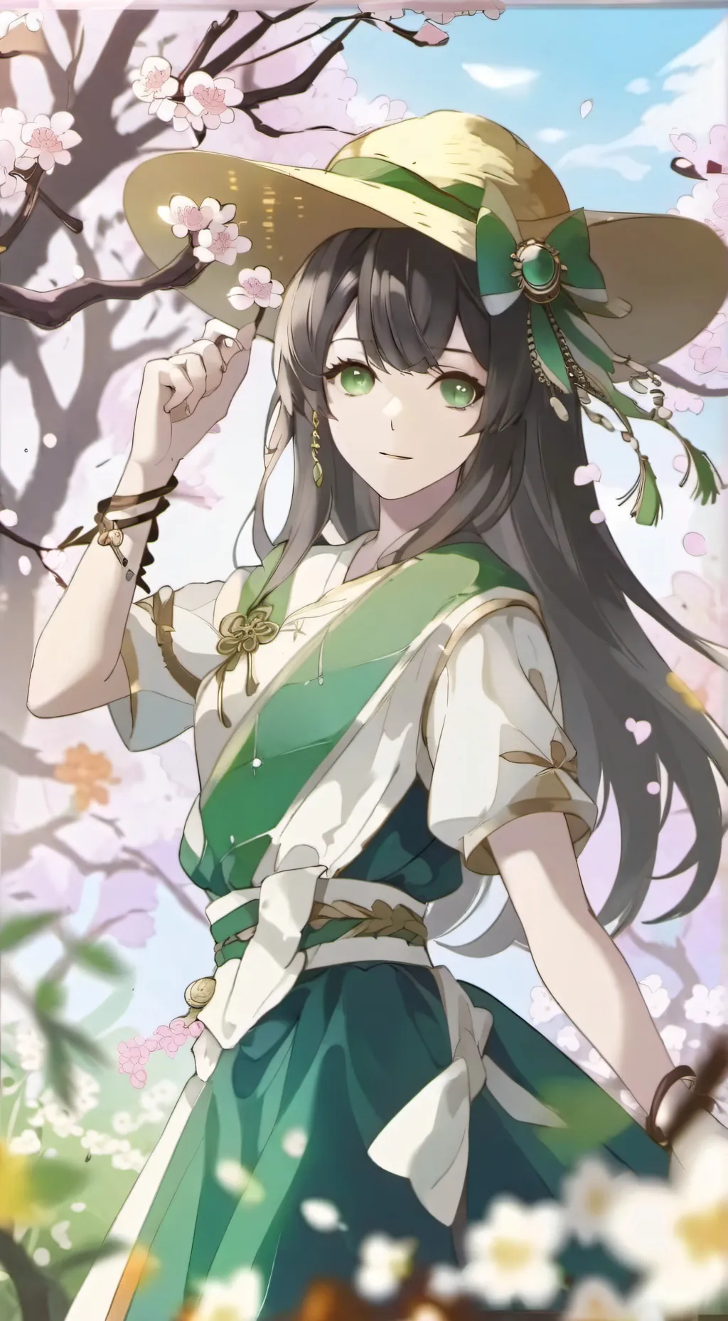 ai character: Lilly background
