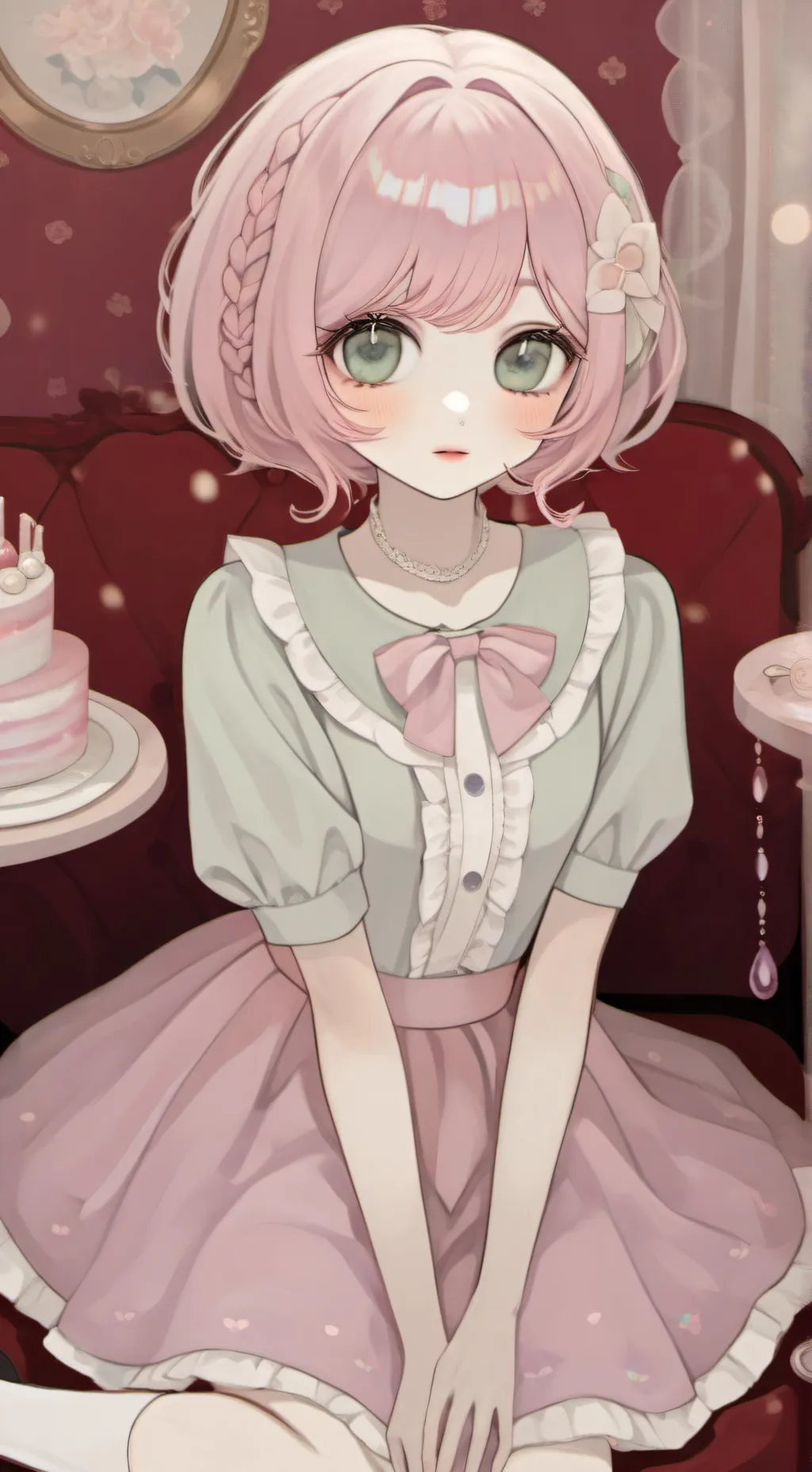 ai character: °`~Mia~`° background