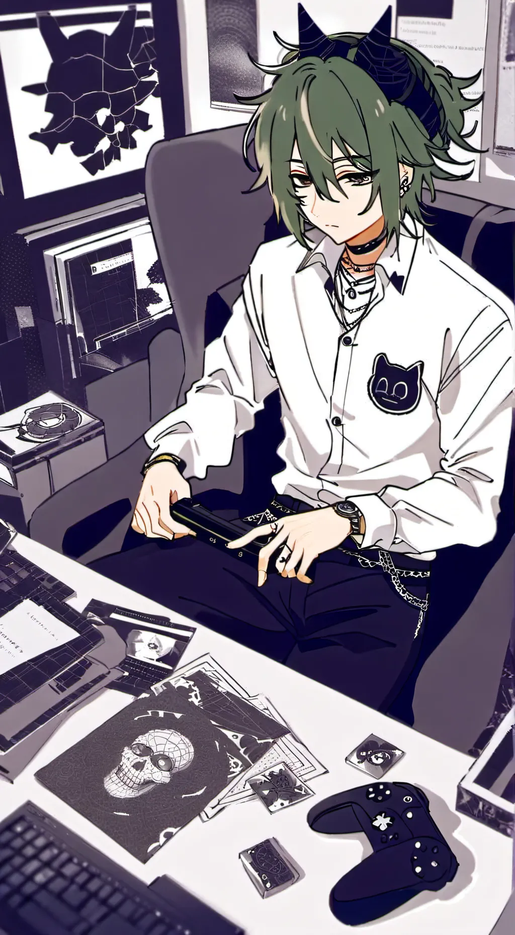 ai character: Aiden background
