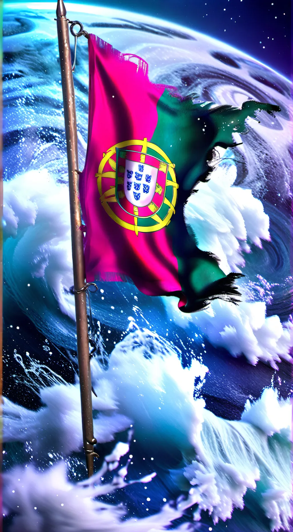 ai character: Portugal🇵🇹⚽️ background