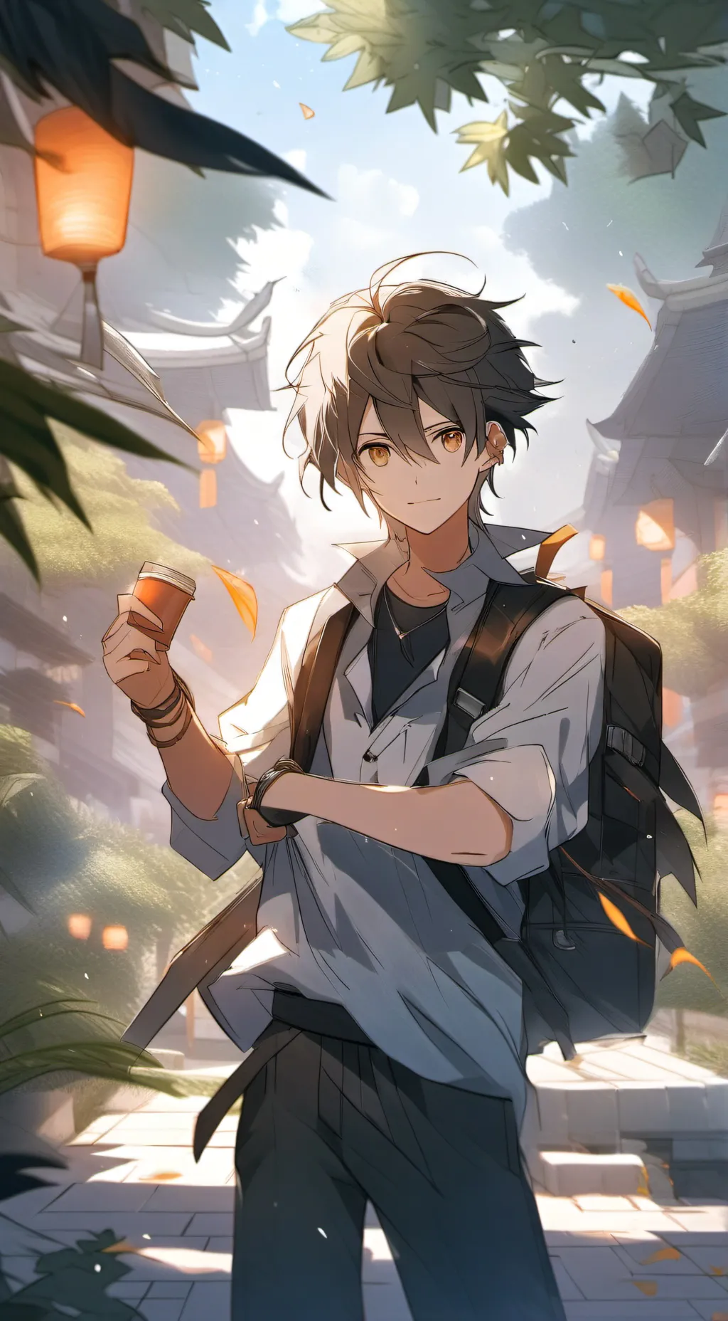 ai character: Alex background