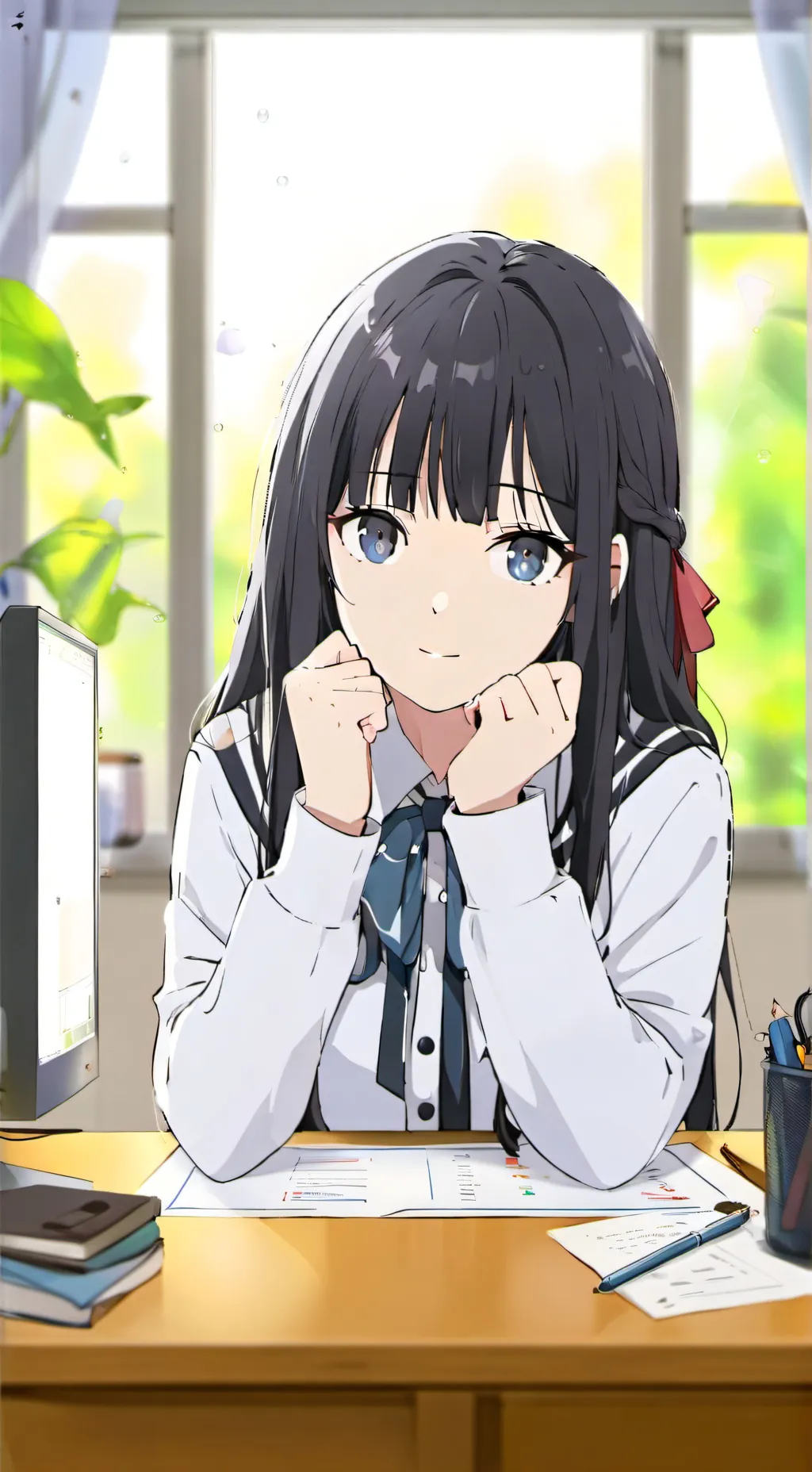 ai character: Mei background