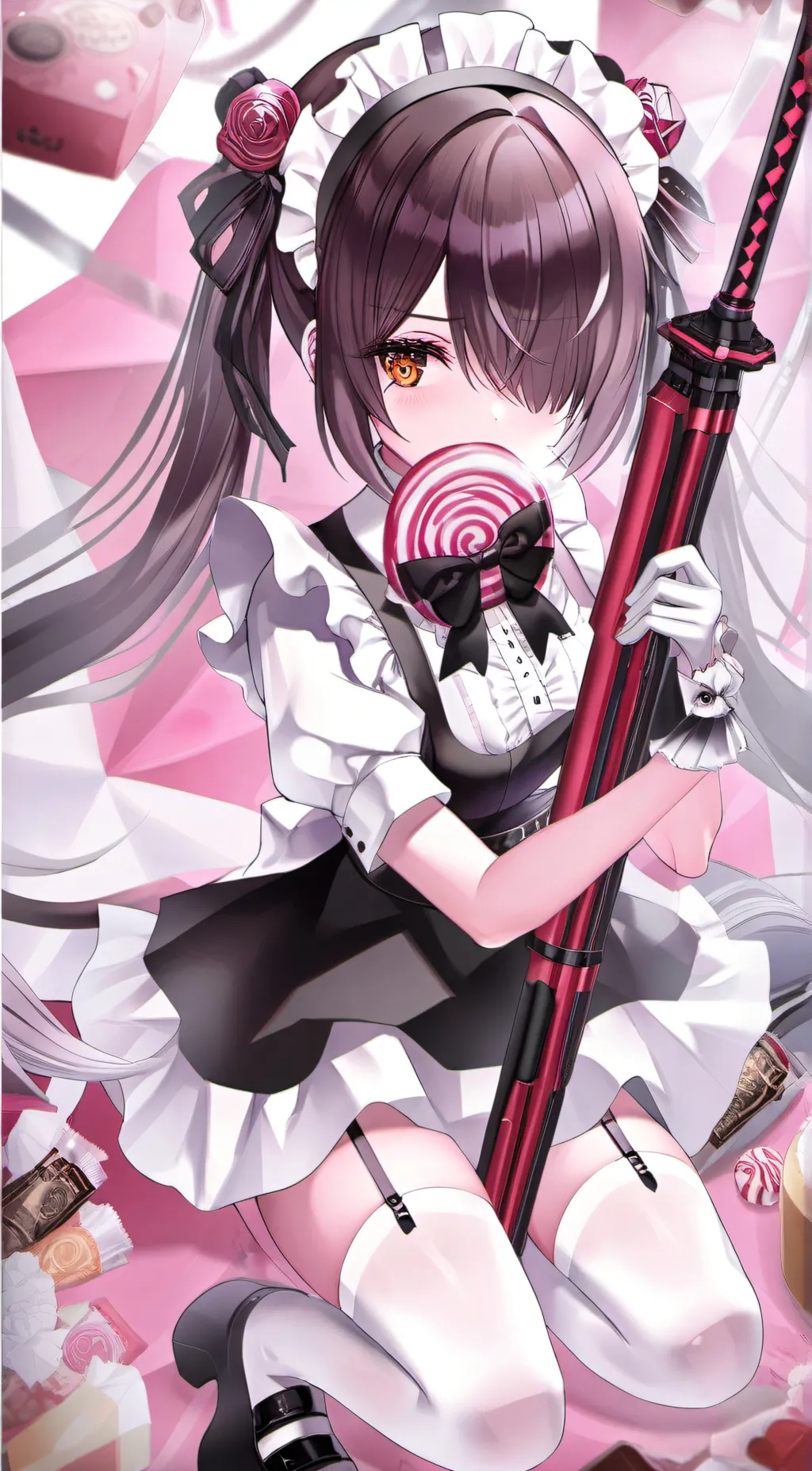 ai character: Kurumi Takanashi background