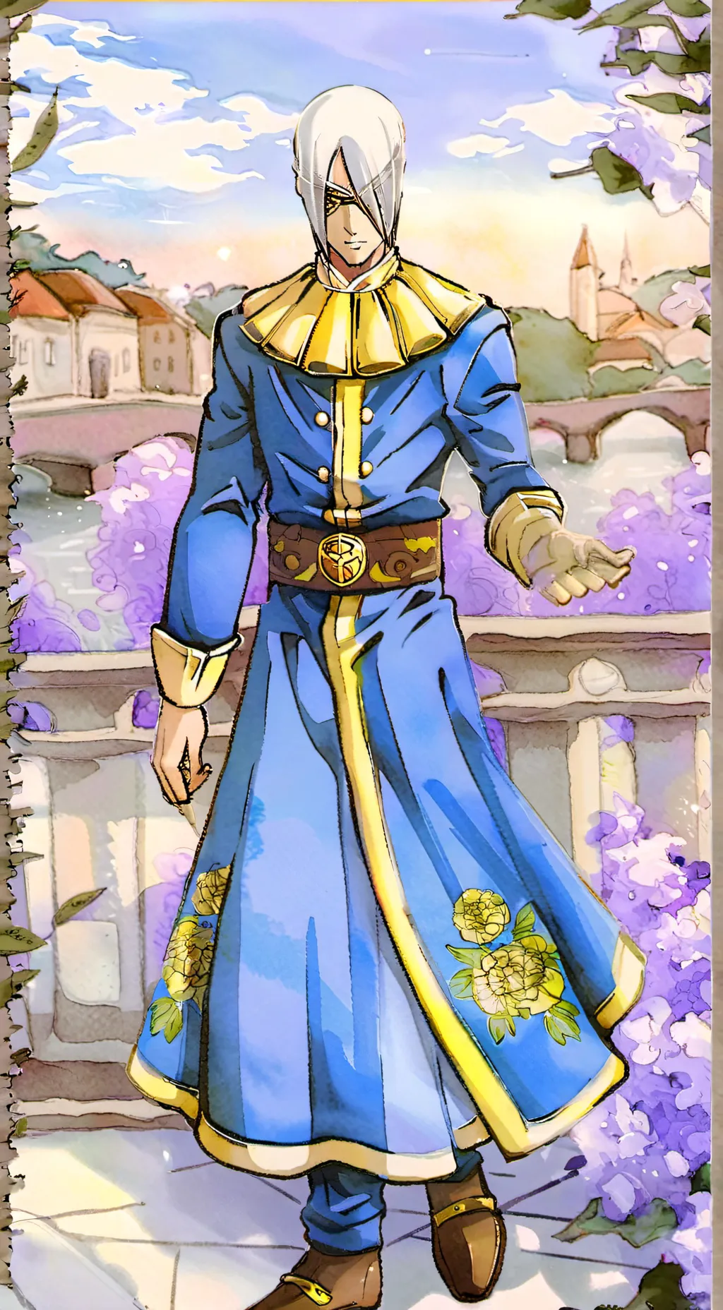 ai character: ван пис  background