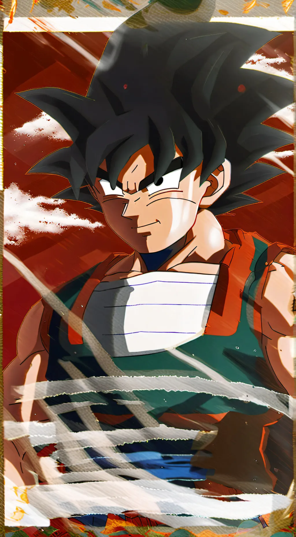 ai character: goku background